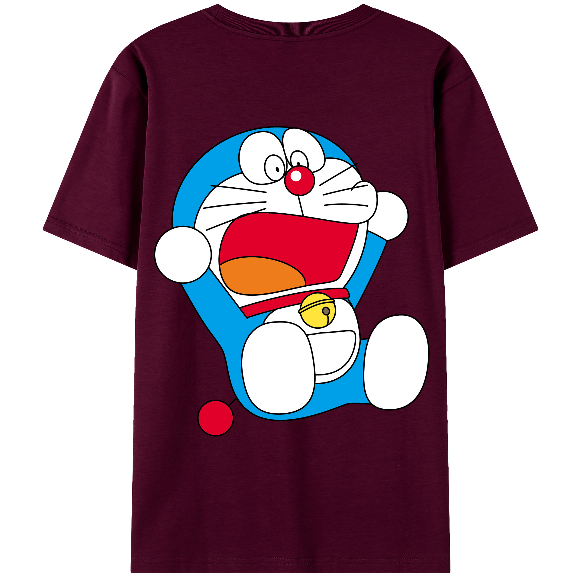 （画像用） ドラえもん Doraemon レディース半袖Tシャツ(バックプリント)